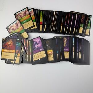 Disney Lorcana Chapter 1 card lot